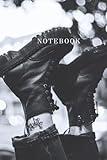 Notebook: Grunge Aesthetic Notebook – Lined Journal with Black and White Urban Photography Cover (6x9), Edgy street-style journal for writing, note-taking, and creative ideas