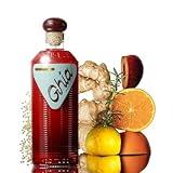 Ghia Non-Alcoholic Apéritif - 500ml | Botanical Mediterranean-Inspired Spirit Cocktail Mixer with Notes of Citrus, Rosemary & Bitter Herbs - Vegan, No Added Sugar, No Artificial Flavors, Caffeine-Free