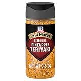 McCormick Grill Mates Seasoning, Pineapple Teriyaki, Grilling Seasoning for Adding Savory-Sweet Teriyaki Flavor to Pork, Chicken, or Seafood, 3.5 oz