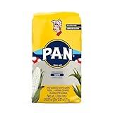 P.A.N. White Corn Meal – Pre-cooked Gluten Free and Kosher Flour for Arepas (2 lb 3.27 Oz / Pack of 1)