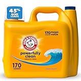 ARM & HAMMER Liquid Laundry Detergent, Clean Burst Fresh, 170 fl oz, 170 Loads