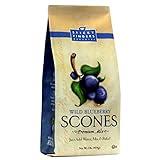 English Scone Mix, Wild Blueberry by Sticky Fingers Bakeries – Easy to Make English Scones Fresh Baked, Makes 12 Scones (1pk)