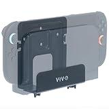 VIVO Wall Mount Bracket Kit Designed for Nintendo Switch 1 and 2, Adjustable Width Steel Switch Holder, Black, MOUNT-ALL02