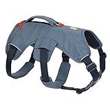 Ruffwear, Web Master, Multi-Use Support Dog Harness, Hiking and Trail Running, Service and Working, Everyday Wear, Slate Blue, Large/X-Large