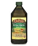 Pompeian Robust Extra Virgin Olive Oil, Contains Polyphenols, First Cold Pressed, Full-Bodied Flavor, Perfect for Salad Dressings & Marinades, 68 FL. OZ