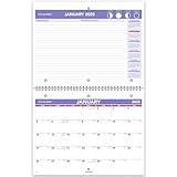 AT-A-GLANCE 2025 Wall Calendar, 8-1/2" x 11", Small, Unruled Blocks, Monthly (PM1702825)