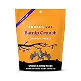 Bocce's Bakery All-Natural, Seasonal, Batnip Crunch Cat Treats, Wheat-Free, Limited-Ingredient Soft & Chewy Treats Inspired by Halloween, 2 oz