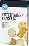 Amazon Brand - Happy Belly Entertainment Crackers, Assorted Entertainer, 8.8 ounce (Pack of 1)