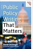 Public Policy Writing That Matters