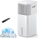 Windowless Portable Air Conditioner, 15H Timer & 120°Oscillation, 3-IN-1 Portable AC Unit with Remote, 2-Gal Tank, 3 Modes & 3 Speeds, Ultra-Quiet 24" Ventless Swamp Cooler for Room Home Office