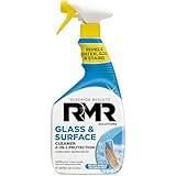 RMR - 2-in-1 Glass and Surface Cleaner Plus Repellent, Streak-Free Multi-Surface Treatment, Cleans & Repels Water Spots, Soil, & Stains, 30-Fluid Ounce Spray Bottle