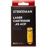 Strikeman .45 ACP Dry Fire Laser Training Cartridge - Great for Target Shooting Practice with Pistols, Made for The Firearm Training System - Red Laser Cartridge Only