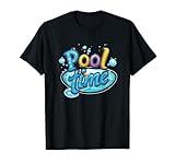 Cool pool time party outfit for kids and adults T-Shirt