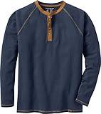 Legendary Whitetails Men's Recluse Henley, Navy, X-Large