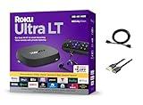 Roku Ultra LT Streaming Device 4K/HDR/Dolby Vision/Dual-Band Wi-Fi with Roku Voice Remote and HDMI Cable, with MTC HDMI Cable and USB Extension Cord