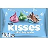 HERSHEY'S KISSES Milk Chocolate, Easter Candy Bag, 10.1 oz