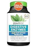 Zenwise Health Digestive Enzymes for Gut Health - Probiotic Multi Enzymes with Prebiotics and Probiotics for Women and Men for Digestive Health and Bloating Relief, Daily Enzymes for Digestion -45 CT