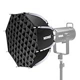 NEEWER 18"/45cm Octagonal Softbox, Quick Release Bowens Mount Softbox with Honeycomb Grid, Light Diffusers, Bag for RGB CB60 CB60B CB200B MS60B MS60C MS150B S101-300W/400W Pro Vision 4 Q4, NS21P