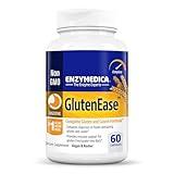 Enzymedica GlutenEase, Digestive Enzymes for Food Intolerance, Support for Hidden Gluten & Cross-Contamination, Offers Fast Acting Gas & Bloating Relief, 60 Count (FFP)