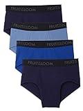 Fruit of the Loom mens Breathable Cotton Briefs, Assorted Colors, Large US