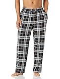 Amazon Essentials Men's Flannel Pajama Pant (Available in Big & Tall), Black Yellow Plaid, XX-Large