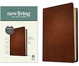 NLT Thinline Reference Bible, Filament Enabled (Genuine Leather, Brown, Red Letter)