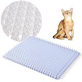 BYTEBAY 12 Pack Scat Mat for Cats – 16 x 13 Inch Cat Spike Mat with 1 Inch Spikes, Indoor & Outdoor Pet Training Mat to Deter Cats & Other Animals, All-Season Cat Repellent