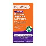 FemiClear (BV Symptoms - Vaginal Ointment for Fishy Odor, Excess Discharge, Itching & Discomfort Due to Bacterial Vaginosis, All-Natural and Organic Ingredients, 2-Day Dose