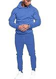 COOFANDY Men's Tracksuit 2 Piece Sweatsuit Set Long Sleeve Pullover Athletic Suit For Sports Casual Fitness Jogging