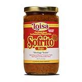 Loisa Sofrito Rojo Cooking Sauce, Non-GMO, No-MSG, No Preservatives, No Artificial Coloring, No Artificial Flavors, Vegan, Pure Latin Flavor, 12 oz, Pack of 1
