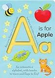 A is for Apple: An Interactive Alphabet With Tracks to Trace and Flaps to Flip! (Smart Kids Trace-and-Flip)