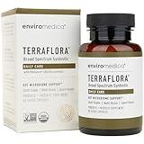 Terraflora Daily Care synbiotic of probiotics and prebiotics for Women and Men 60 ct, Soil Based, Shelf Stable, allergen Friendly Spore Based Supplement Capsules Promote Gut Health by Enviromedica