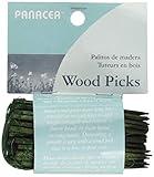 PANACEA PRODUCTS 60043 Floral Picks 3 Inches 90 Pieces, Green