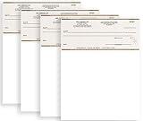 Tan Computer Checks Compatible with QB Accounting Software - Custom Business Checks on Top (1000)