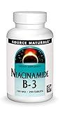 Source Naturals Niacinamide B-3, 100 mg Dietary Supplement - 250 Tablets