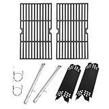 BBQration Replacement Parts Kit for Nexgrill Deluxe 2-Burner 720-0864R 720-0864RA 720-0864BA, Grill Parts Kit for Expert Grill 720-0864T, Grill Grate Kit for Nexgrill Replacement Parts 2 Burner