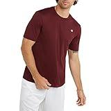 Champion Men’s Athletic T-Shirt – Lightweight, Moisture-Wicking, Anti-Odor, Inclusive Fit (S–4XL), Maroon, XX-Large