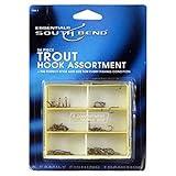 South Bend Trout Hook Assortment | 56-Piece Fishing Accessories