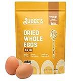 Judee’s Dried Whole Egg Powder 1.5 lbs - Baking Supplies - Delicious and 100% Gluten-Free - Great for Breakfast, Baking, and Camping Meals - Simplifies Outdoor Cooking Preparation