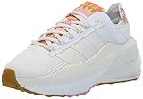 adidas Women's AVRYN_X Sneaker, White/Chalk White/Victory Gold, 11