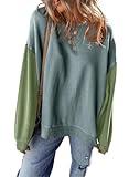 SHEWIN Womens Sweatshirt Casual Long Sleeve Crew Neck Long Sleeve Hoodies Tops Lightweight Soft Fall Outfits Fashion Winter Clothes,US 16-18(XL),Dark Blue