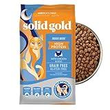 Solid Gold High Protein Dry Cat Food - Grain Free & Gluten Free Chicken Cat Dry Food w/Probiotics for Gut Health & Digestion - High Fiber & Omega 3 - Low Carb Superfood Kibble for Cats All Ages - 6LB