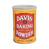 Davis Double Acting Baking Powder, 8.1 Ounce