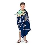 Northwest NFL New England Patriots Star Wars Character Hugger Pillow and Beach Towel Set, 27" x 54", Child Shield
