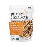 Purely Elizabeth Ancient Grain Granola, Made With Organic Oats, Pumpkin Cinnamon, Vegan Friendly, Gluten Free & Non-GMO, 12 Ounce (Pack of 6)