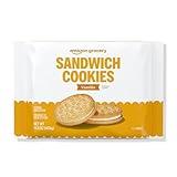 Amazon Grocery, Vanilla Sandwich Cookies, 14.3 Oz (Previously Happy Belly, Packaging May Vary)