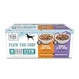 I AND LOVE AND YOU Wet Dog Food - Flew The Coop Variety Pack - Chicken + Turkey, Grain Free, Filler Free 13oz can, 6pk