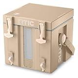 RTIC Halftime Water Cooler 3 Gallon Portable Carrier Container, Drink Beverage Dispenser, Stackable with 2 Taps, Bottleless, BPA-Free, for Sports, Camping, BBQ, Parties, Picnic, Beach