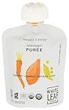 White Leaf Provisions Organic Carrot Sweet Potato Pea Baby Food, 3.17 OZ