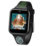 Accutime Kids Avatar Black Educational Learning Touchscreen Smart Watch Toy for Boys, Girls, Unisex - Selfie Cam, Alarm, Calculator & More (Model: AVT4003AZ)